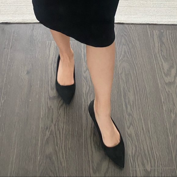 UNIQLO women pointed Flat shoes (Faux Suede) - Picture 2 of 8